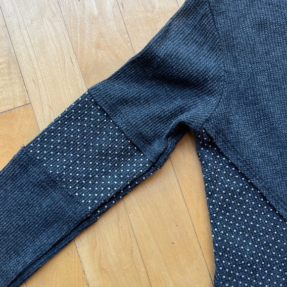 Girls dress size 12. Gray with silver studs. - Picture 2 of 5